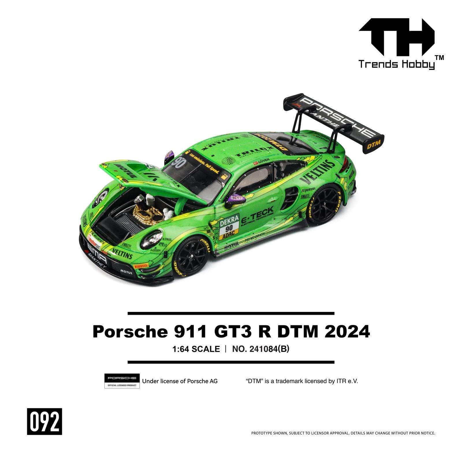 Porsche 911 GT3 R DTM 2024 Green