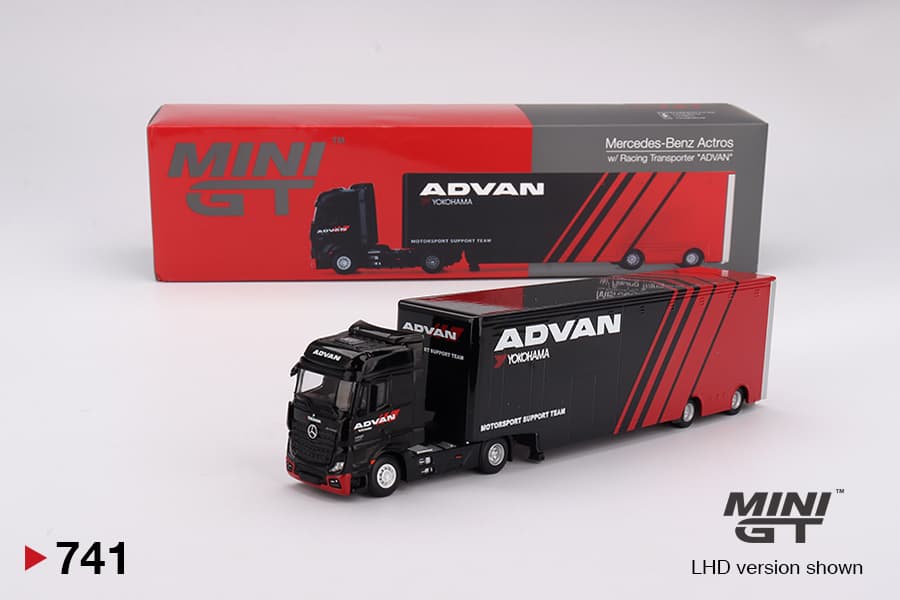 Mercedes-Benz Actros w/ Racing Transporter "ADVAN"
